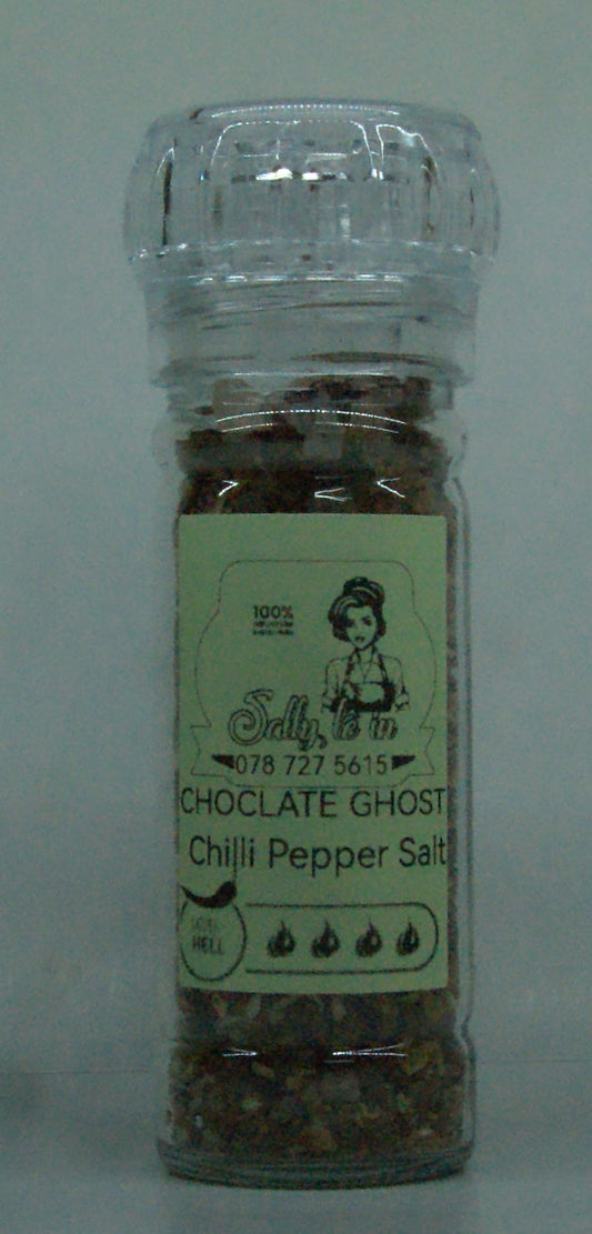 Chocolate Ghost Chili Salt - Sally Lê In